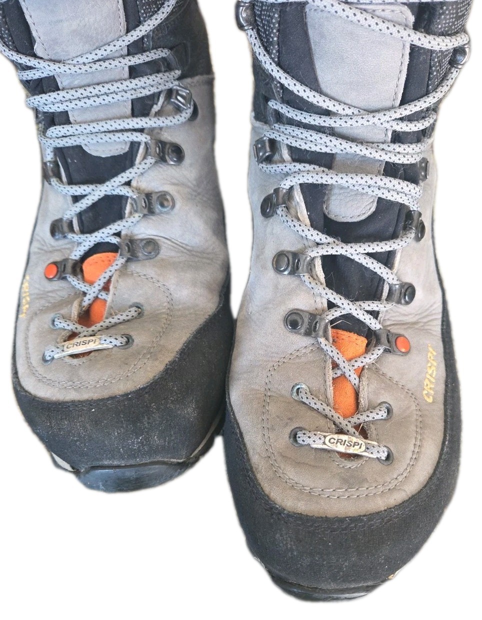 Crispi Laponia ll GTX Mens 11.5 Grey Black Orange Gore-Tex Hiking