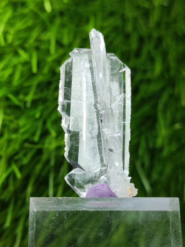 Faden Quartz DT Transparent Crystal Has Good Luster & Nice Termination