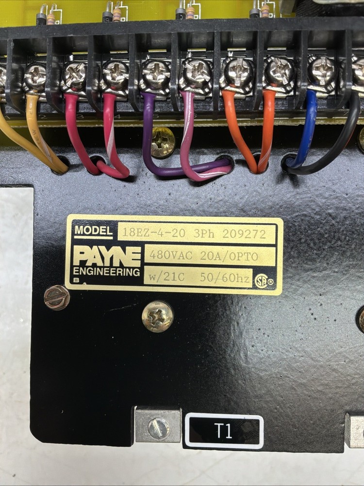 Payne Engineering Three-Phase Solid-State Power Control 480VAC 18EZ-4-20 NIB