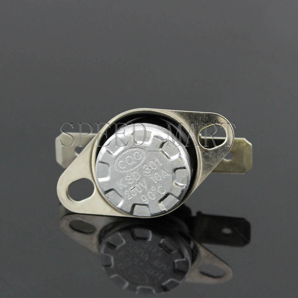 5 pcs Temperature Switch Control Sensor Thermal Thermostat 90°C N.C. KSD301