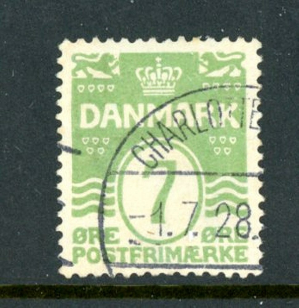 Denmark Scott # 91 - Used - CV=$7.25
