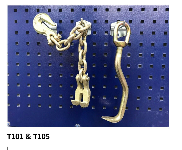 SET#68 Frame Machine Mo Clamp Style Flat Nose Metal L Shape Hook + CLAW