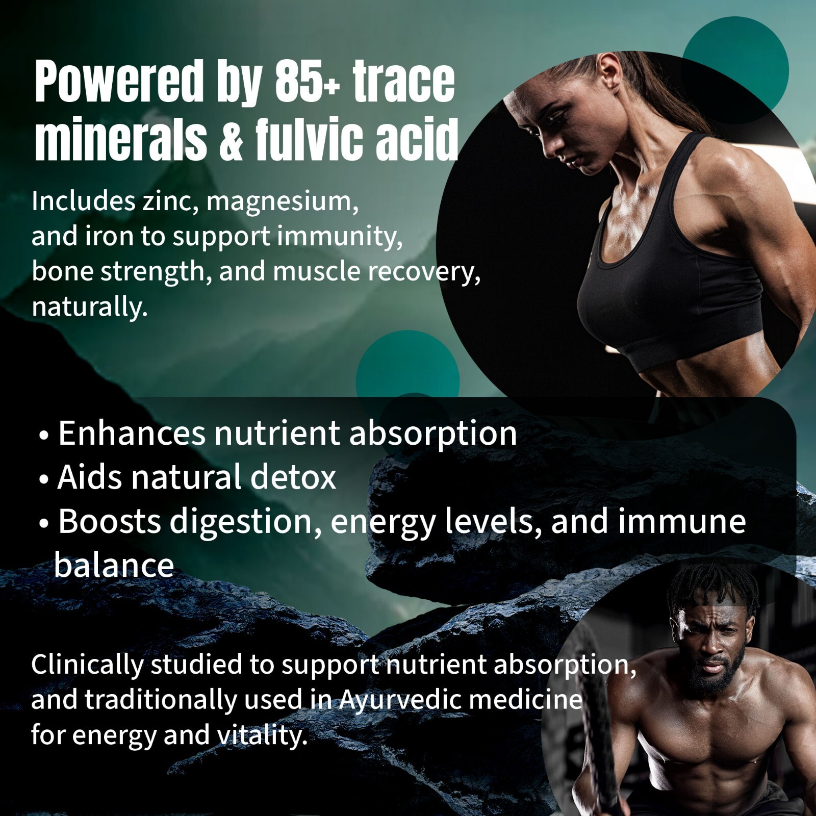 Himalayan Shilajit Caps – 150 Count – Herbal Support – Energy & Wellness