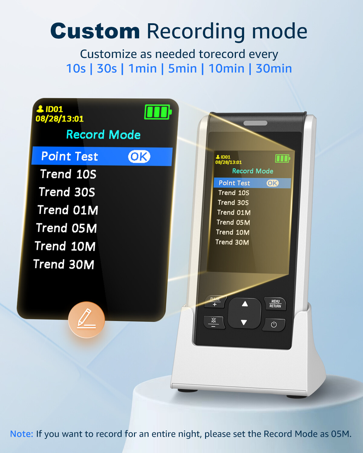 Handheld Pulse Oximeter Oxygen Monitor Heart Rate Monitor Fingertip FDA Approved