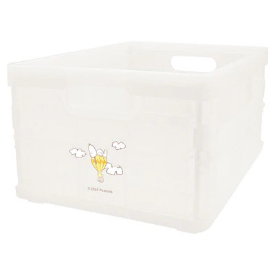 Snoopy & Charlie Brown Clear Container