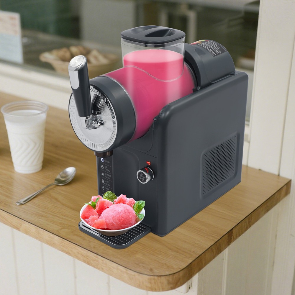 Frozen Drink Machine Set Shaved Ice Tool for Home with Self-Cleaning Function