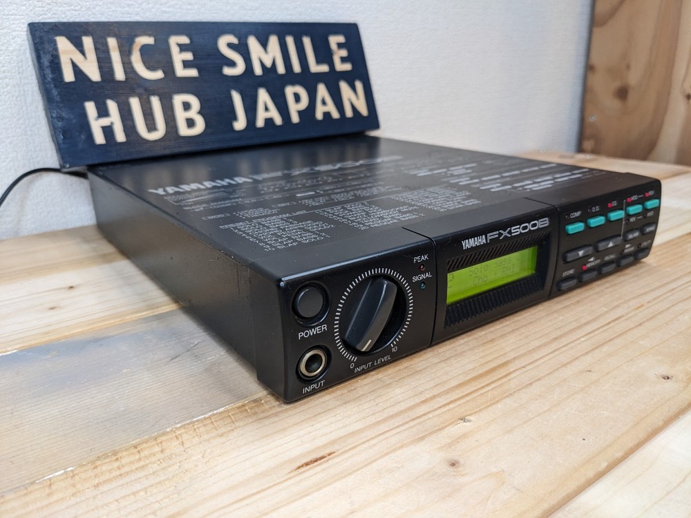 YAMAHA FX500B Multi Effects Processor w/PA1207 Adapter Tested & Working MIJ