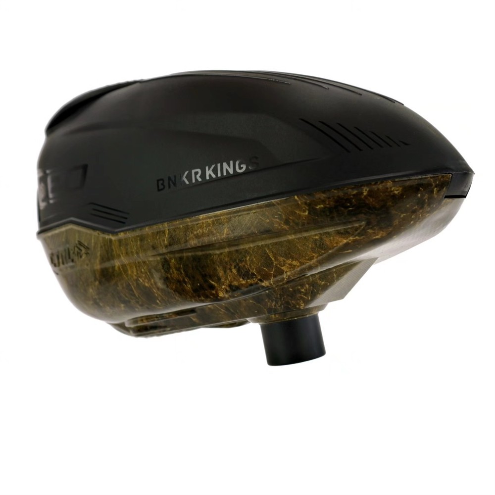 BUNKERKING CTRL 2 Bottom Shell Dipped W/ Auto Clear PAINTBALL LOADER HOPPER