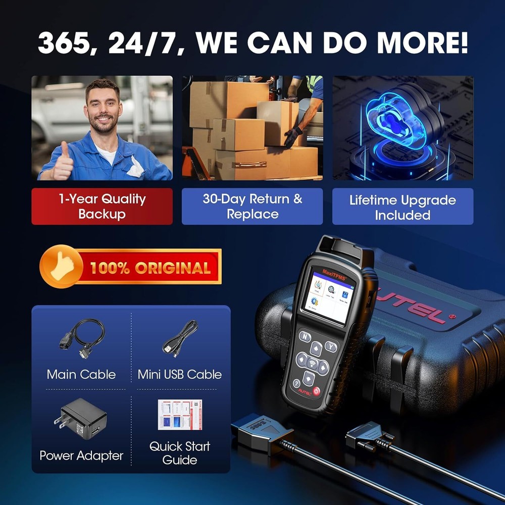 Autel MaxiTPMS TS408S as TS501 Relearn OBD Programmming Diagnose Scanner Tool