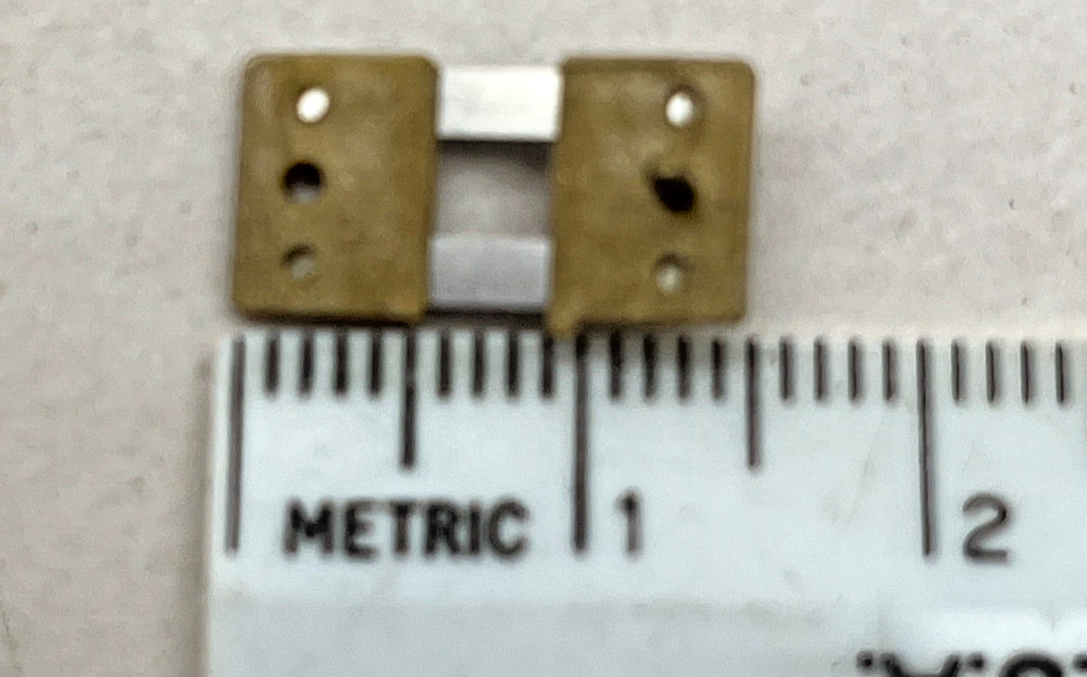 NOS CLOCK SUSPENSION SPRING #35P, Kienzle, 15mm / 8mm.