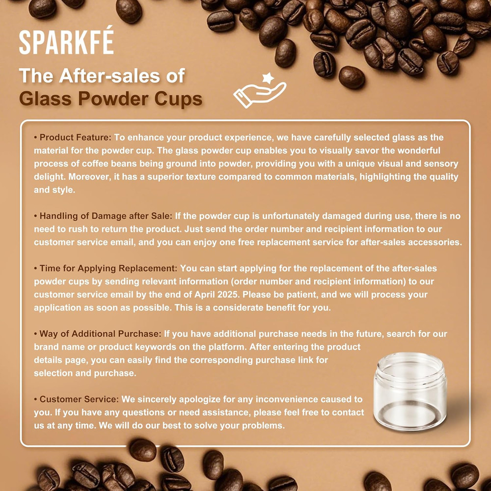 Rechargeable Portable Electric Coffee Grinder with Adjustable Settings