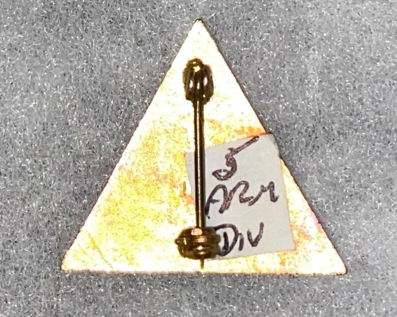 WWII 5th Armor Division Patch Type DI