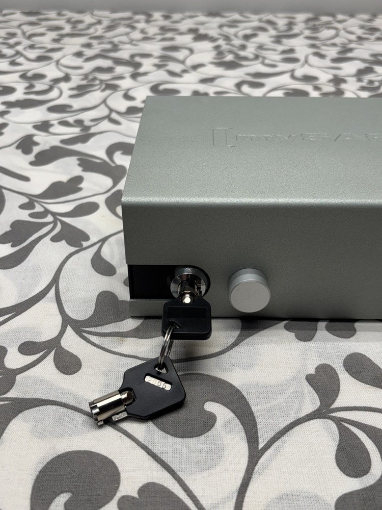 Small Lock Box Pistol Money Cable Safe MySafe