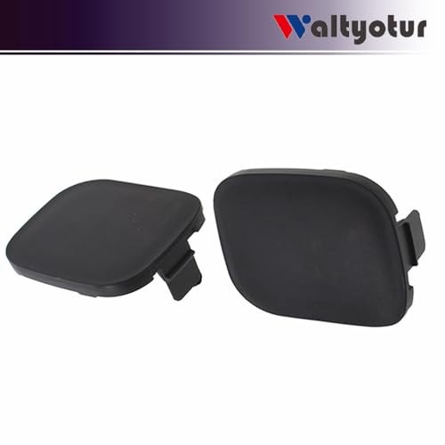 1 Pair Front Bumper Tow Hook Eye Cap Cover Left & Right Replacement for Prius