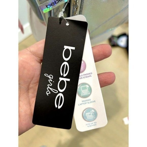 Bebe Girls Large Backpack NWT