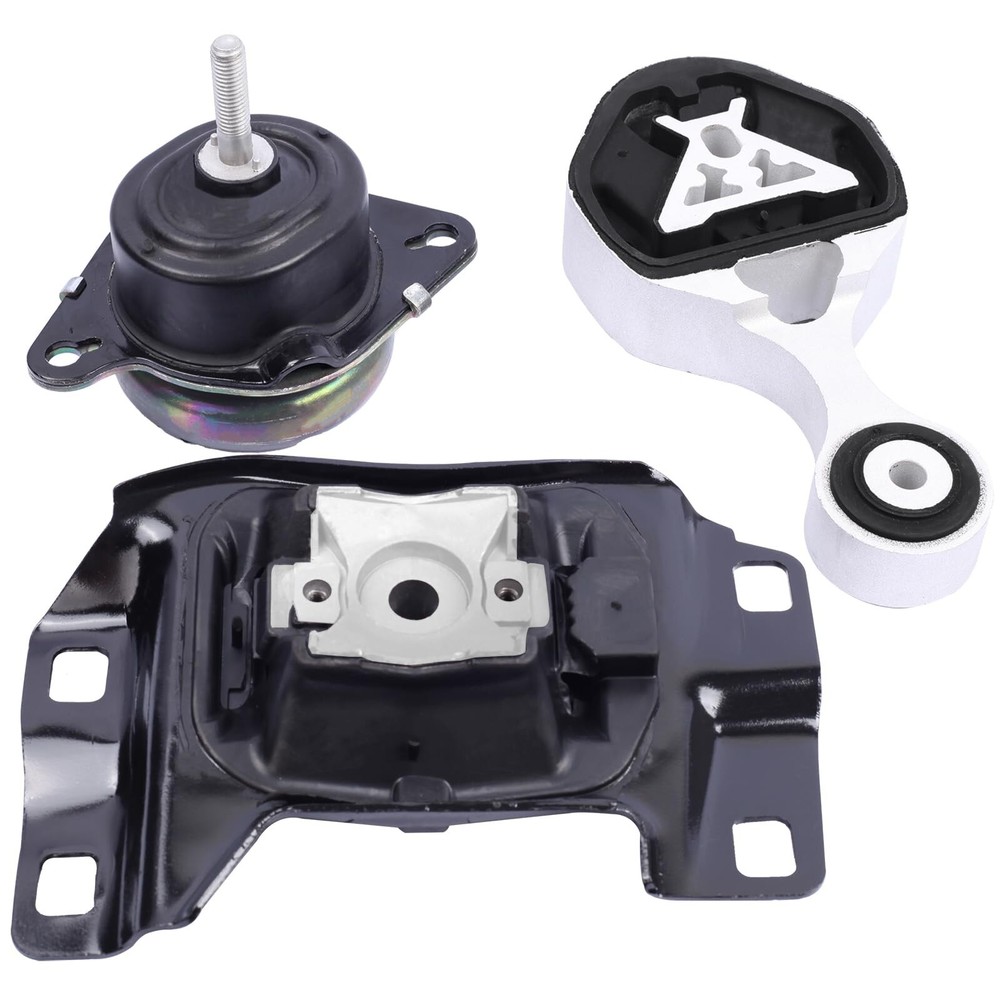 Engine Motor and Transmission Mount Kit Compatible with 2016-2019 Ford Explor...