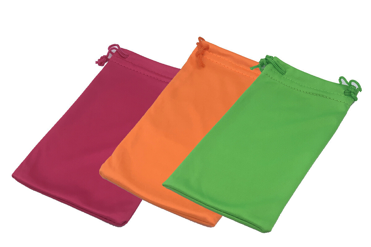 Premium Microfiber Pouch Bag Cleaning Case Sunglasses Eyeglasses High quality