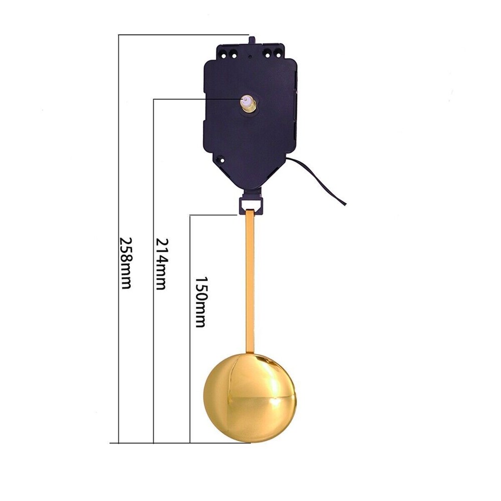 Quartz Pendulum Trigger Clock Movement Chime Music DIY Box Completer Home Office