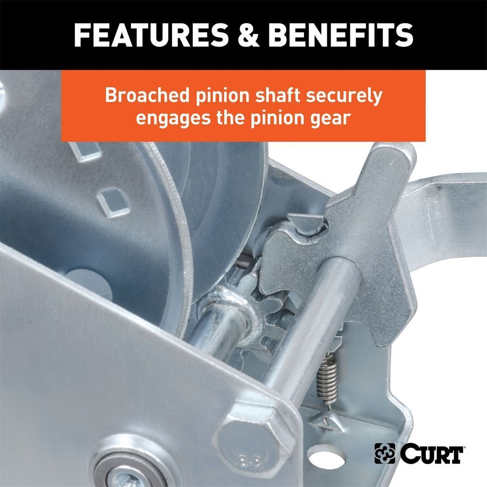 Trailer Winch Curt Manufacturing 29435