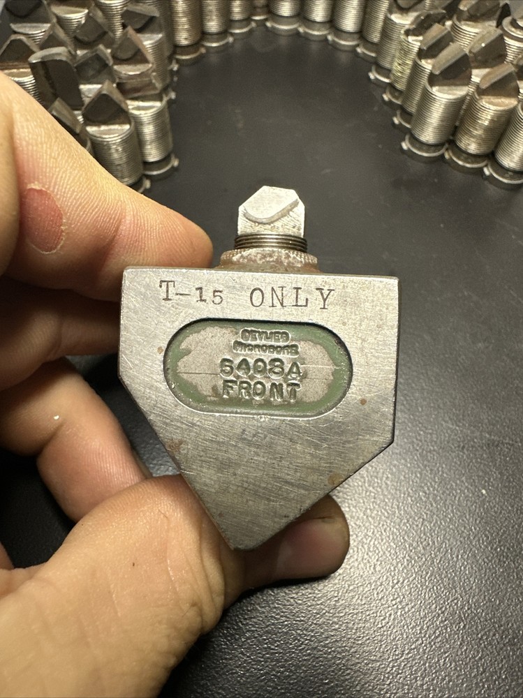 Devlieg Microbore 5408A Grinding Fixture Block Tool Sharpening Jig Machinist
