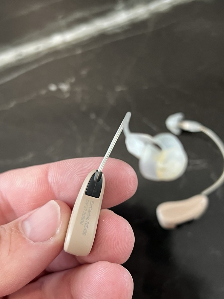 EarCentric Hearing Aids - Beige Color Model RIE 400