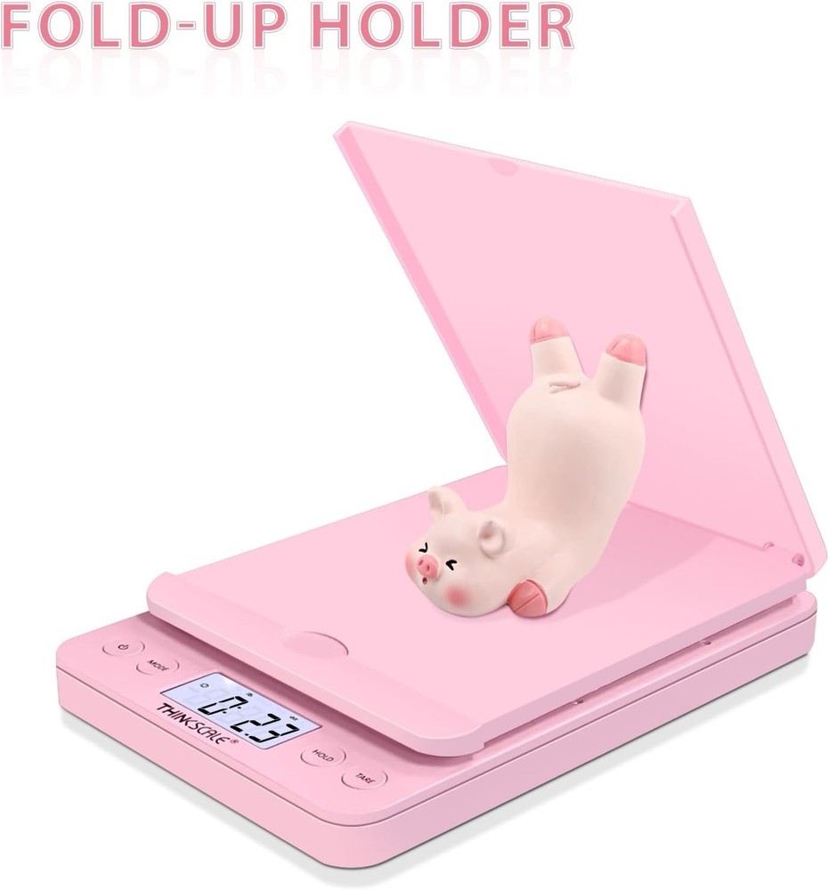 Shipping Scale 86lb/0.1oz Postal Scale-Candy Pink Style Hold/Tear Function