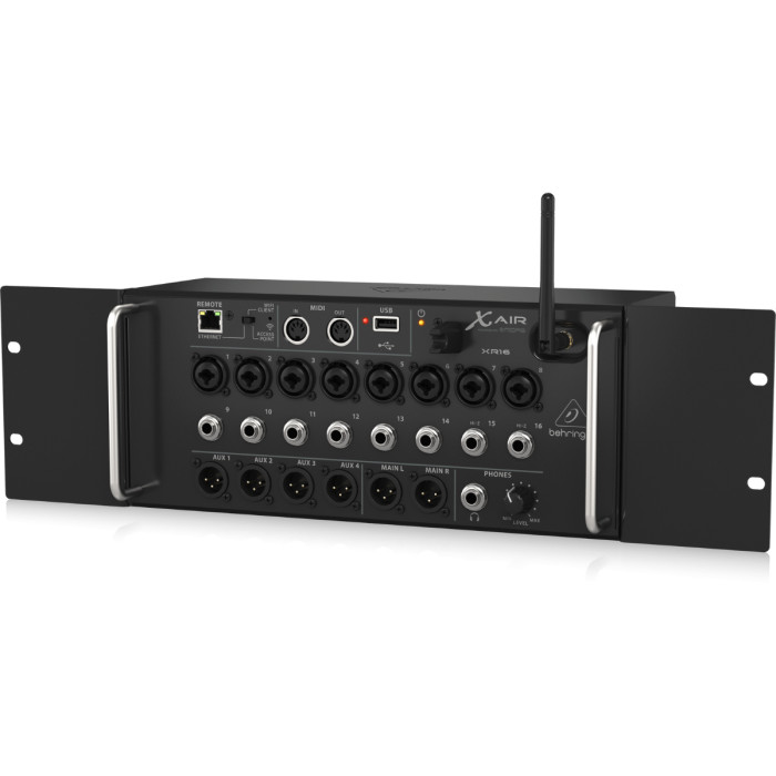 Behringer XR16 | 16-Input Digital Mixer | WiFi Control with USB Recorder