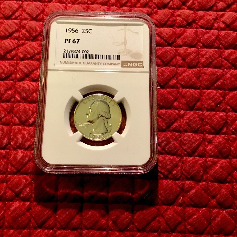 1956 Type 1 NGC PF66 Silver Proof Set, NGC GRADED PROOF SET.