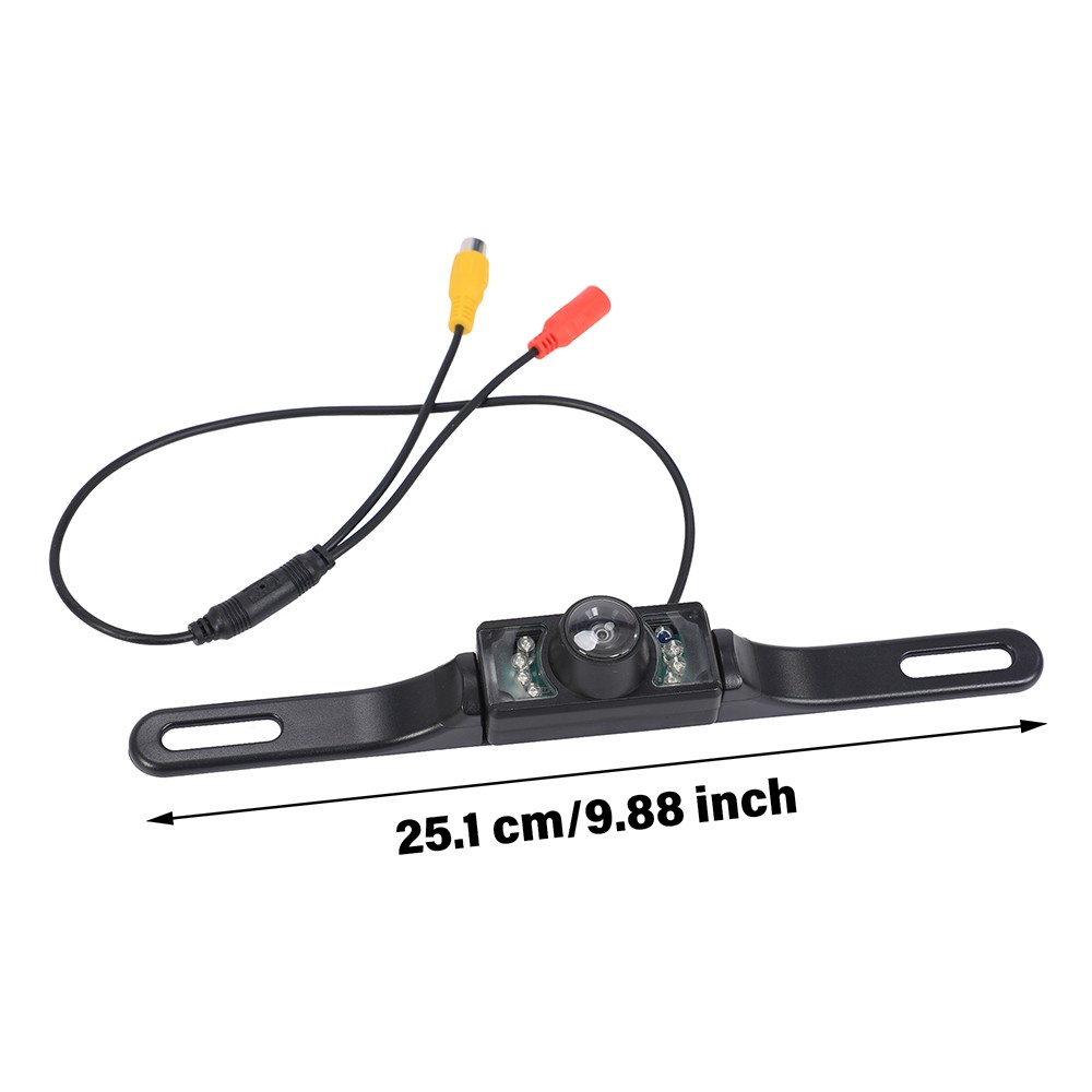 Car Rear View Camera Reverse Backup Camera Night Vision License Plate Waterproof