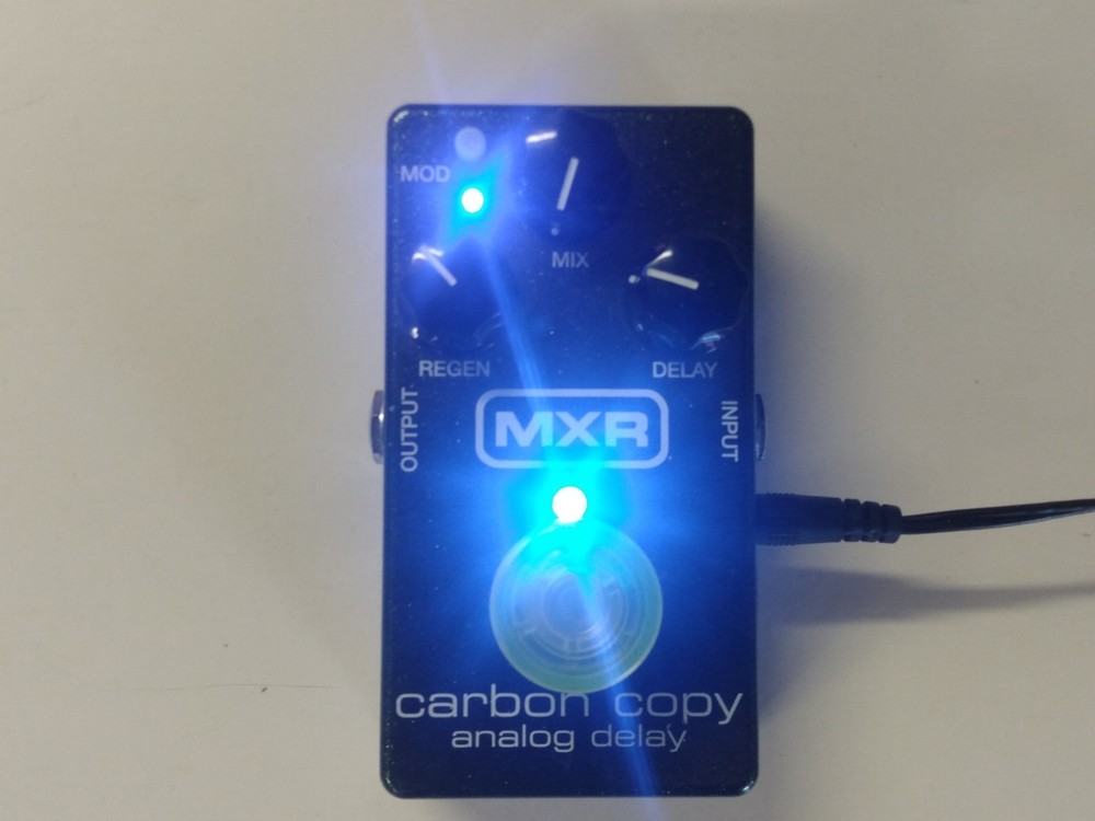 MXR CarbonCopy Delay Guitar Effect Pedal