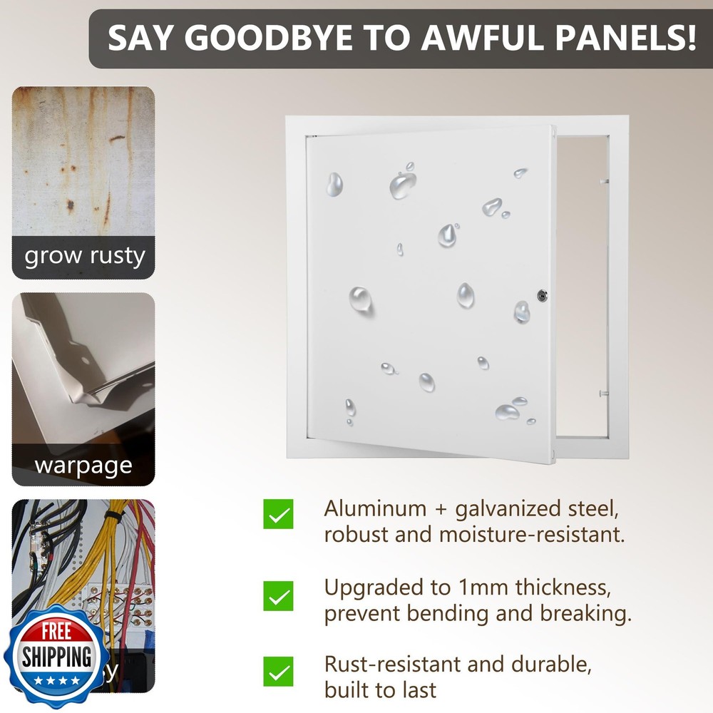 Thicken 1mm 24 x 24 Access Panel for Drywall,Attic Door, Ceiling Access Panel