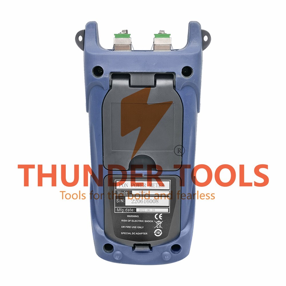 Thunder Tools Handheld PON Power Meter Optical Fiber Tester Network Ten