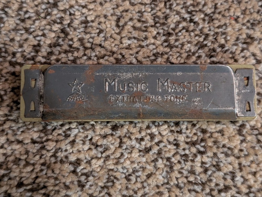 Vintage Music Master Harmonica