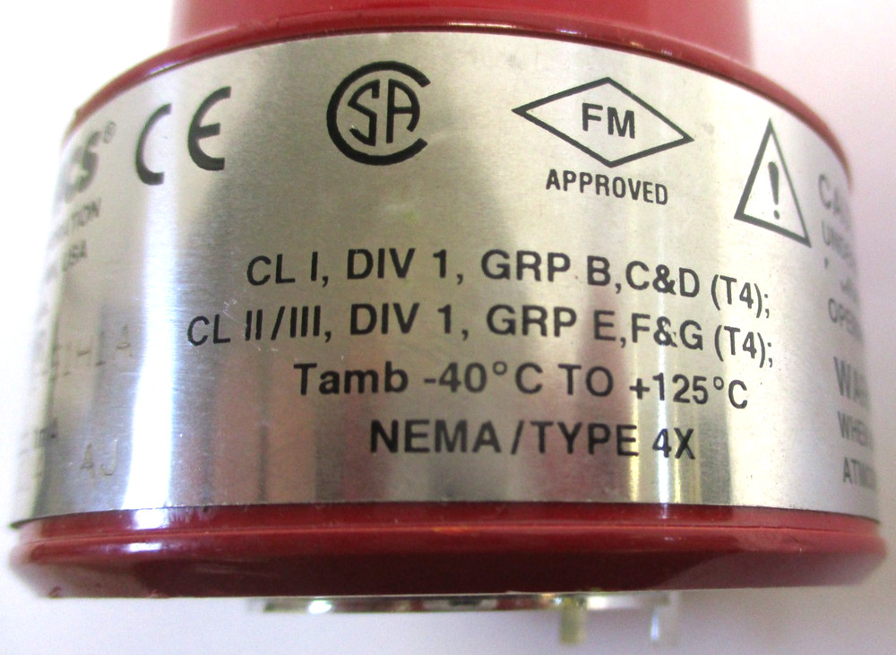 DET-TRONICS, C7050BA6E4E1H1A, UV-FLAME DETECTOR, NO-MOUNTING BRACKET , SURPLUS