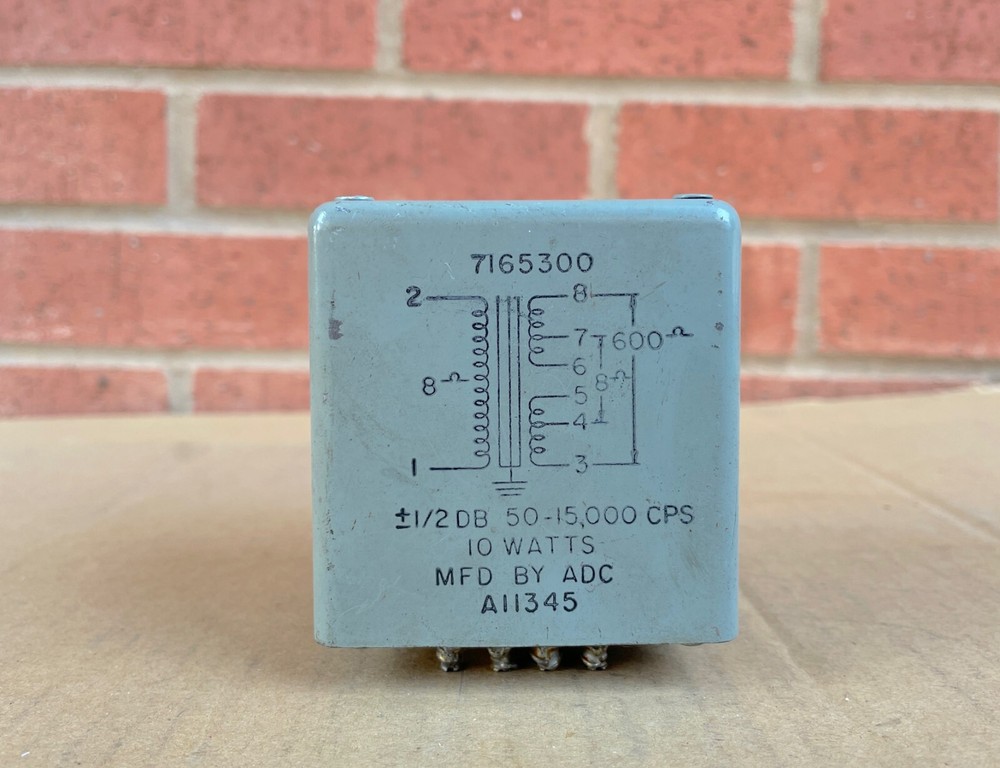 ADC A11345 Audio Transformer Vintage Rare Audio Development Co