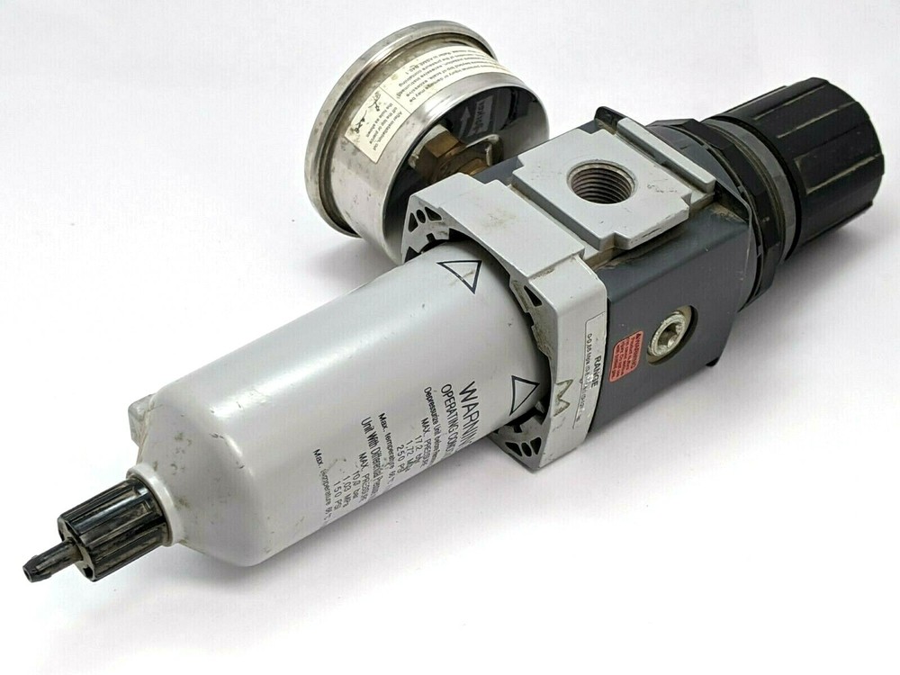 Parker P32EA93EMMBNNP Filter Regulator w/ Gauge