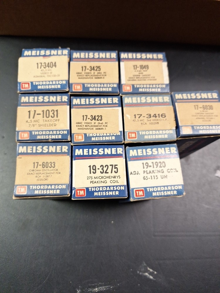 NOS Meissner IF transformer Lot 10pc