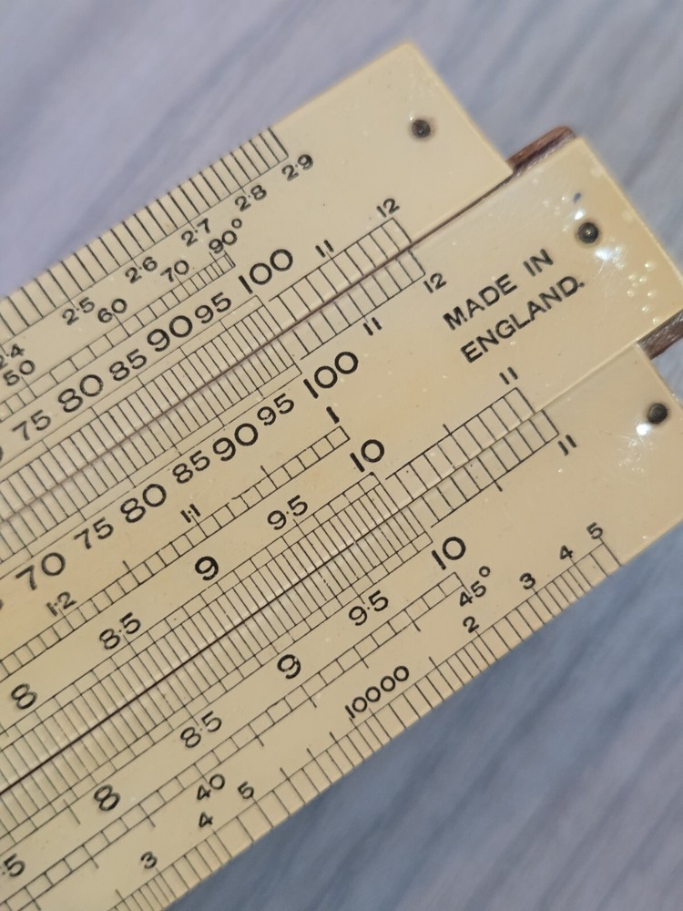 Vintage Unique Universal Slide Rule Old Tools