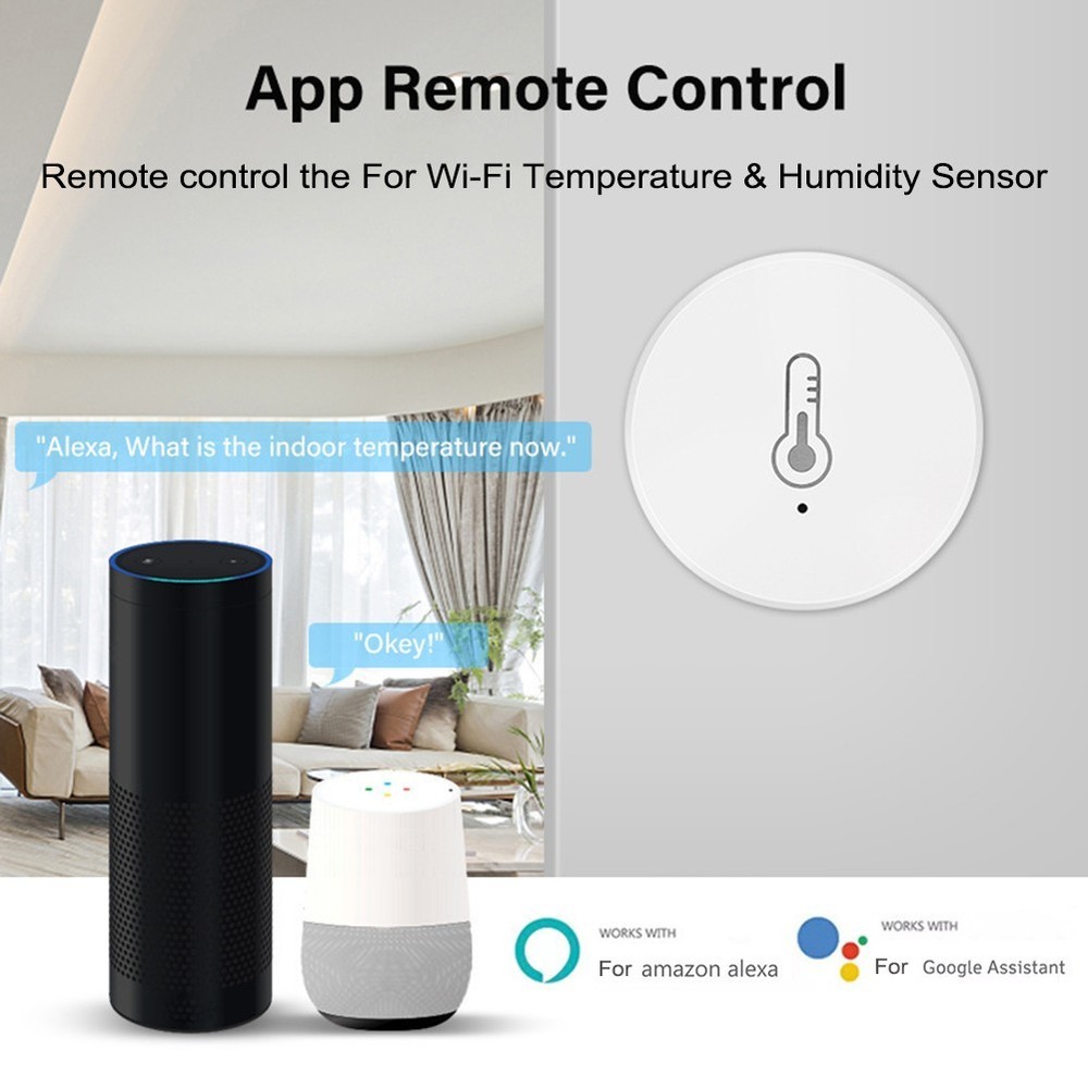 Smart For ZigBee Wireless Temperature and Humidity Sensor for Home Use
