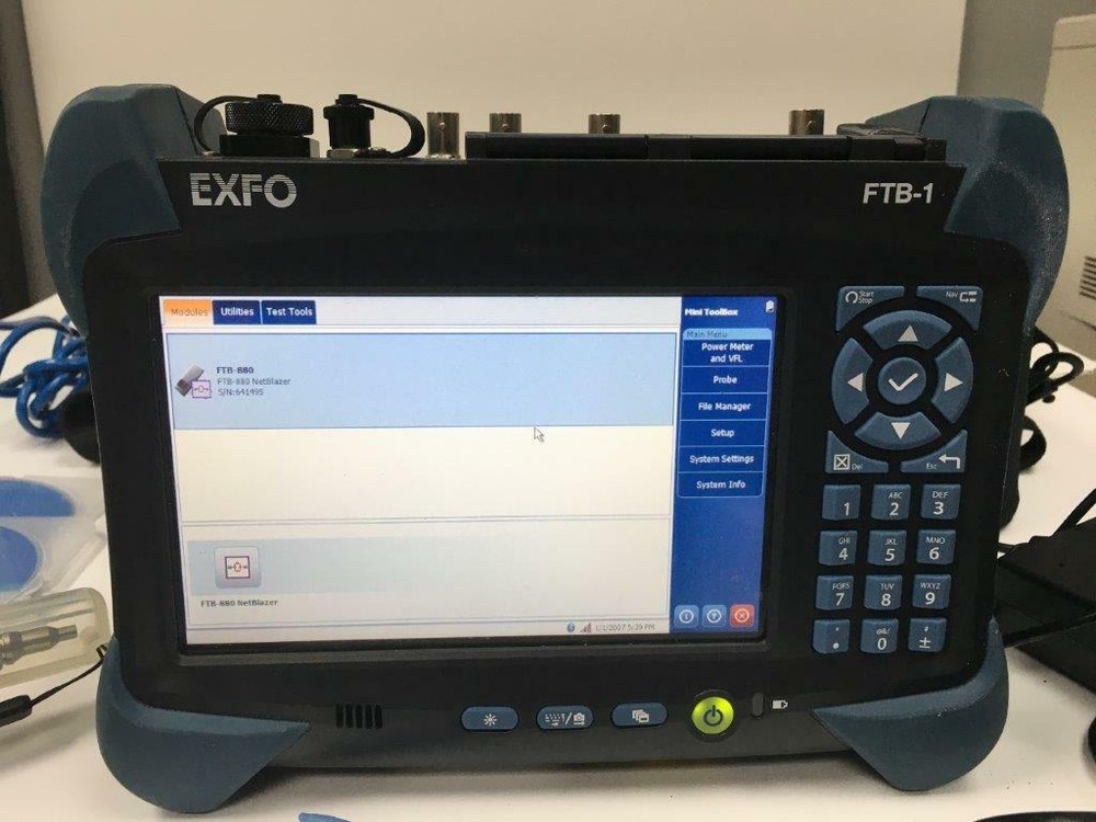 EXFO FTB-1 FTB-880 NETBLAZER LAN WAN TESTER