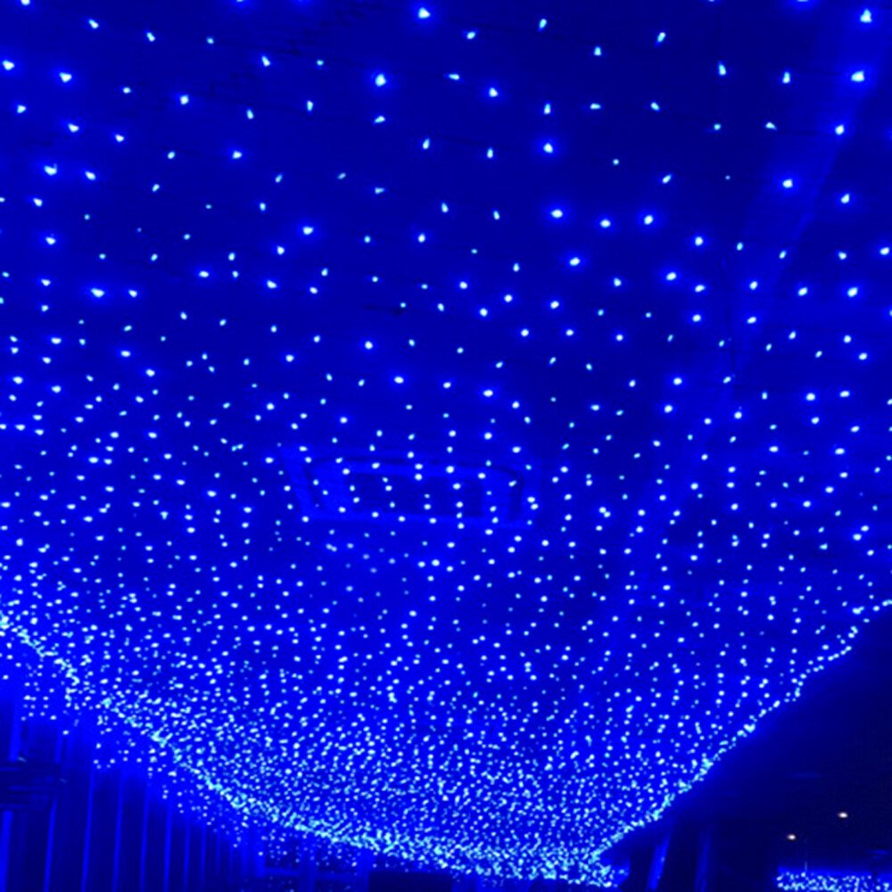 30W 8CH LED Star Stage Backdrop Star Curtain Background Starry Sky w/ Controller