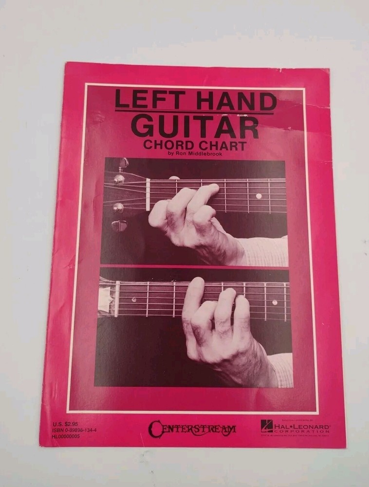 Left Hand Guitar Chord Chart by Ron Middlebrook