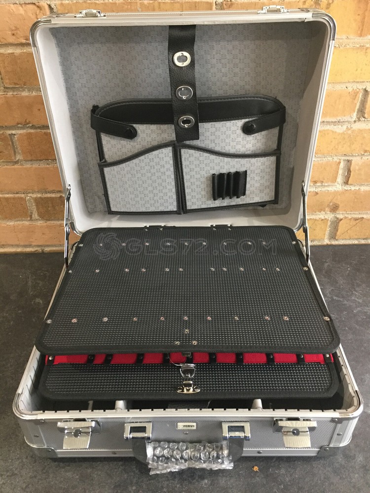 ALUMINIUM TOOL CASE TOOLS BOX TOOL BAG WORKING FERVI 0681