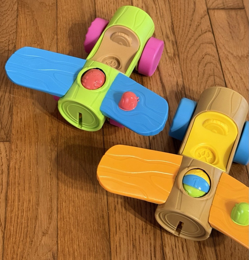2 Roll & Go Critters Vehicle Toys
