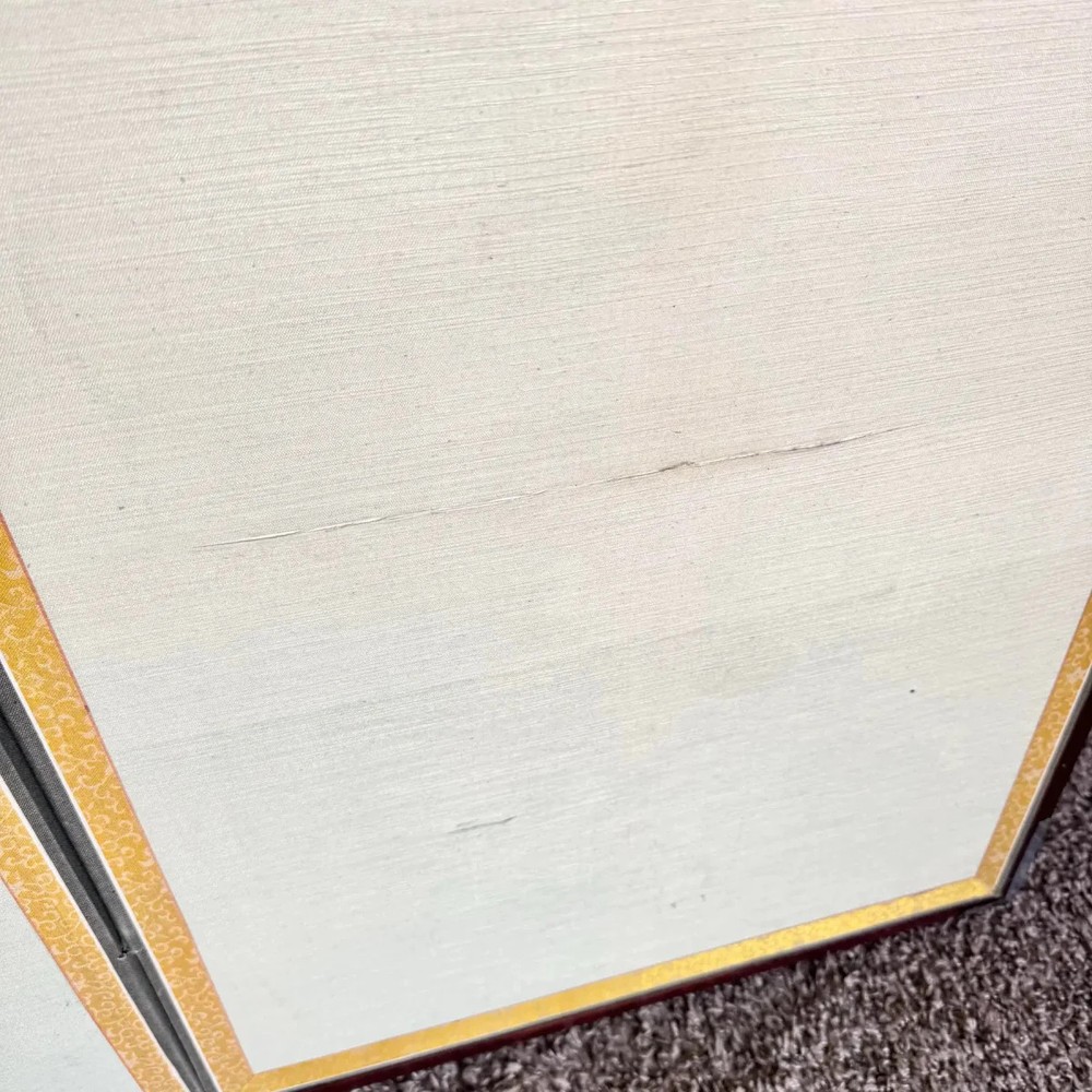 Vintage Chinese 6 Panel Screen/Room Divider