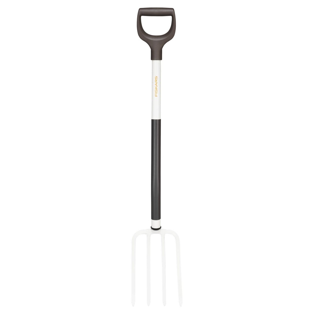 Fiskars White Digging Fork
