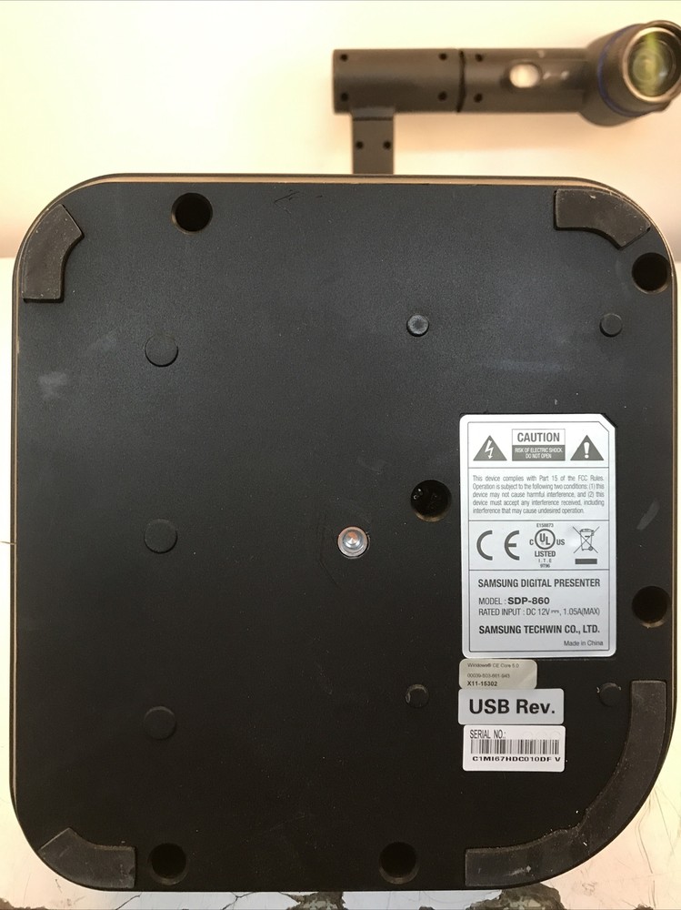 SAMSUNG SDP-860 DIGITAL HQ DOCUMENT OVERHEAD PRESENTER tested working