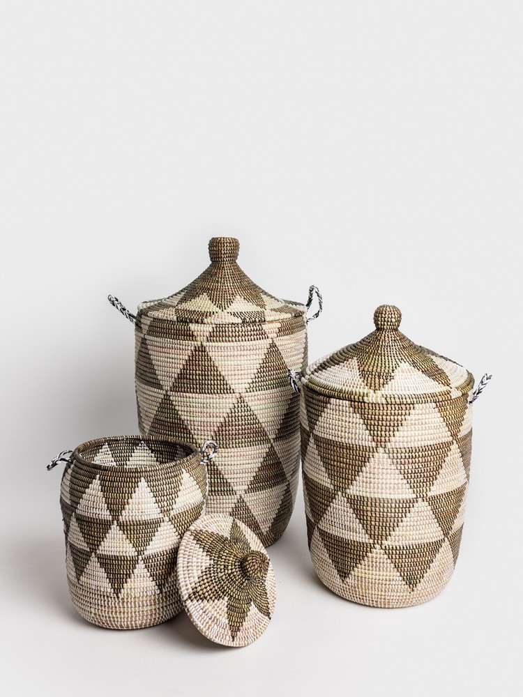 Basket Senegal Set of 2 (L + M)