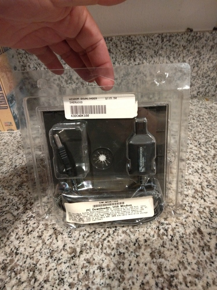 Sherwood Wisdom Scuba Computer Data Download Cable USB Plus Software