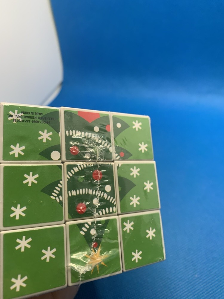 3D Puzzle Cube Christmas 6 Sides Sealed